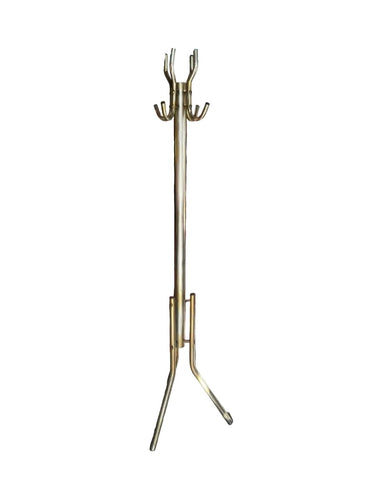 1970s Simple Brass Coat Rack