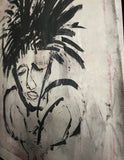 Resting by Abdoul Kader Boly, Framed
