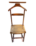 1970s Wooden Italian Valet Collapsible Chair