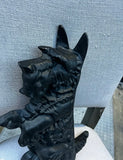 Vintage Cast-Iron Scottish Dog Doorstop