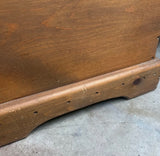 Small Wooden Rustic Style Storage Trunk