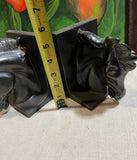 Pair of Ceramic Equestrian Black Bookends