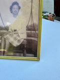 Pair of Vintage African American Photos in Gold Frames