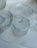 Instant Collection of Glass Serving Bowls and Trays- Set of 9