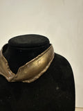 Solid Brass Twisted Chocker/Necklace