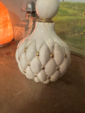 Tufted Ceramic Vanity Vase With Top