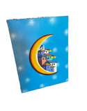 Surrealism Houses on the Moon Painting on Canvas