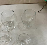 Collection of Simple Cognac Glasses- Set of 8
