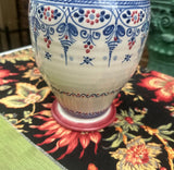 Ceramic Painted Portuguese Botijo/Vase