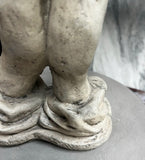 Vintage Concrete Praying Hands Sculpture