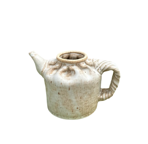 Hand Made Pottery Folded Teapot