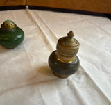 Pair of Miniature Cloisonné Salt and Pepper Shakers