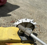 Vintage Yellow Rain Water Sprinkler