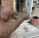 Small and Heavy Bronze Middle Finger Sculpture