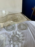 Large Collection of Glass Serving Bowls