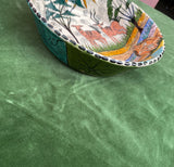 1970s Hand Painted Detailed Bowl