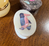 Trio of Marble Stone Miniature Boxes