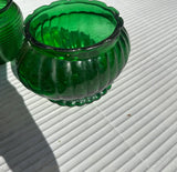 Instant Collection of Green Glass Catchalls