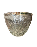Large Glass Serving Punch Bowl