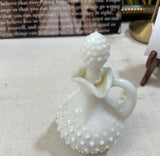 Milk Glass Decanter Style Avon Bottle