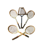 Collection of Vintage Slazenger Wooden Tennis Rackets