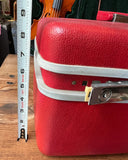 Vintage Red First Aid Travel Case