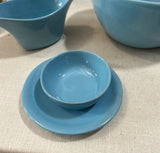 Instant Collection of Blue Ceramic Serving Bowls- Set of 6