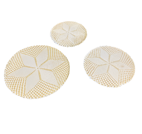 1970s Crochet Hot Plates - Set of 3