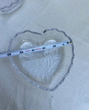 Instant Collection of Heart Shaped Bowls and Champagne Flute- Set of 3