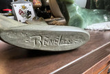 Vintage Soapstone Figurative Sculpture, Signed