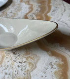 Lenox Gondola Boat Dish With 24kt Gold Details