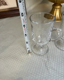 Pair of Portugal Glass Coffee Glasses