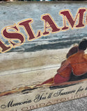 Wooden Key West Islamorada Beach Sign