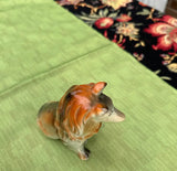 Small Ceramic Dog Figurine