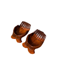 Pair of Large Double Hand Bowls