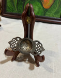 Vintage Silver English Tea Strainer