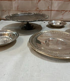 Instant Collection of Silver Serving Bowls and Tray- Set of 5