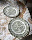 Schonfeld Kiln Pair of “El Verde” Plates