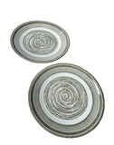 Schonfeld Kiln Pair of “El Verde” Plates
