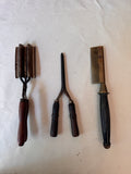 Collection of Antique Metal Hair Tools- Set of 3