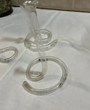 Trio of Thin Glass Propagation Vases