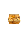 Floral Wooden Jewelry Music Box, Playing Greensleeves