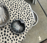 Instant Collection of Silver Shell Trays With Candleholders- Set of 6