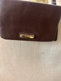 Brown Leather Nine West Crossbody Purse