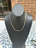 Thick Silver Simple Necklace