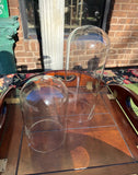 Pair of Thin Glass Domes