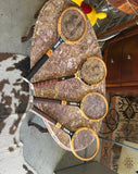 Collection of Vintage Wooden Bancroft Tennis Rackets- Set of 4