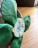 Italian Capodimonte Floral Ceramic Decor Piece