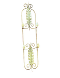 Gold Metal Detailed Wall Hanging Plate Holder
