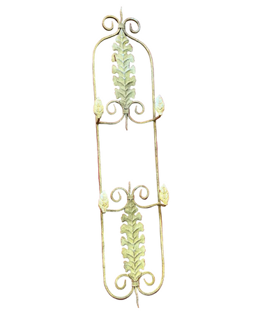 Gold Metal Detailed Wall Hanging Plate Holder